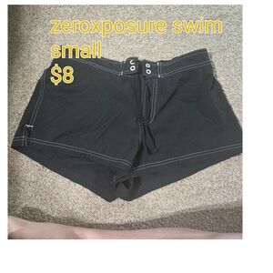 ZeroXposure Black And Blue Swim Shorts 2 Pairs